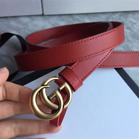 thin gucci belt women's.